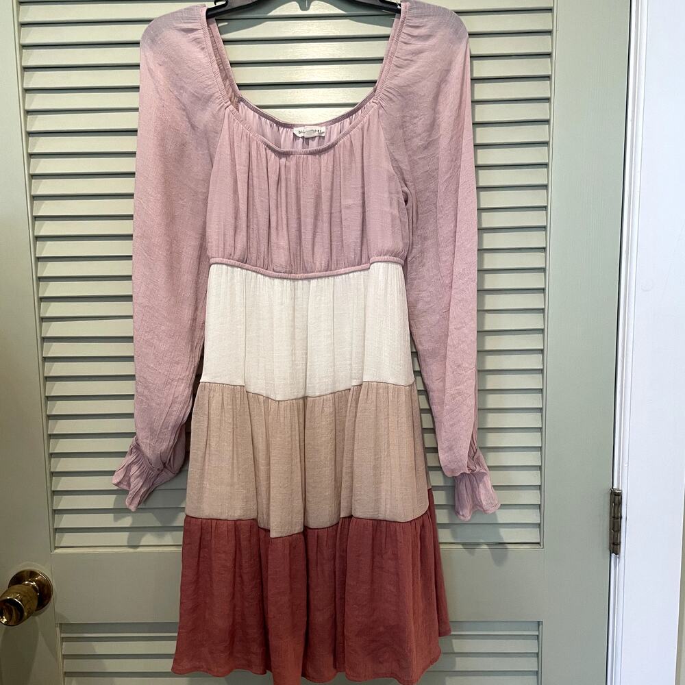 Blue Pepper Mini Dress Large Fairycore Boho Cottagecore